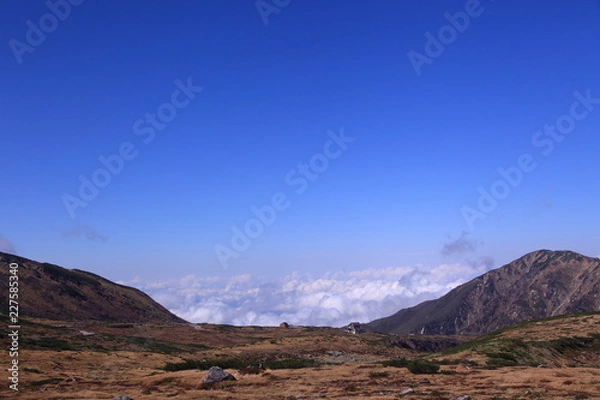 Fototapeta 高地から見えた雲海