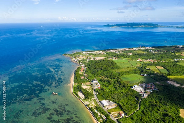 Obraz Top view of ishigaki island