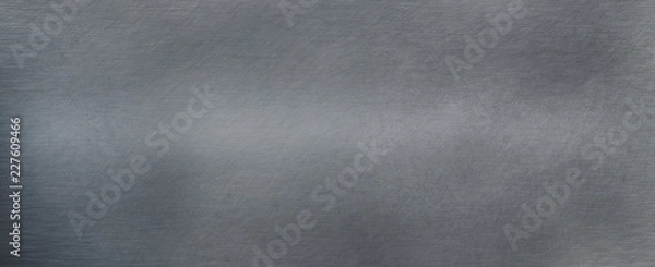 Obraz Brushed steel plate background texture horizontal