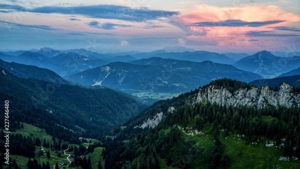 Fototapeta bergkette