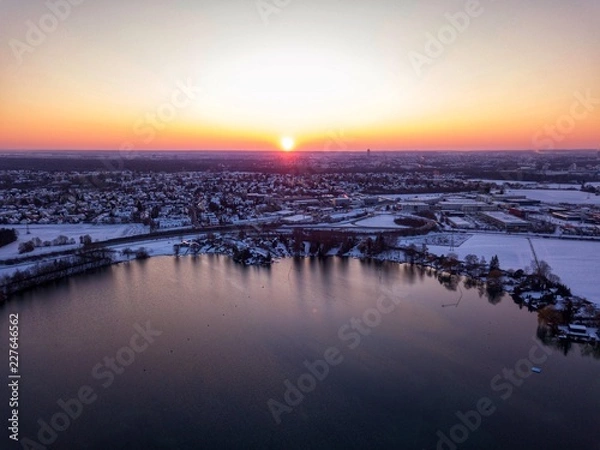 Fototapeta wintersonne