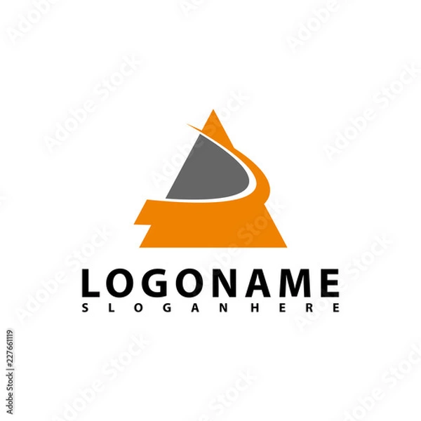 Fototapeta AP Letter Logo Design with Creative Modern Trendy Typography, AR Letter Logo vector.