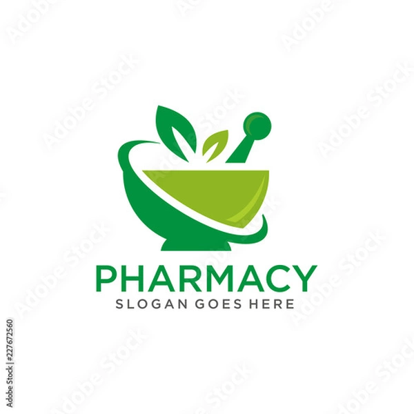 Obraz Pharmacy logo template