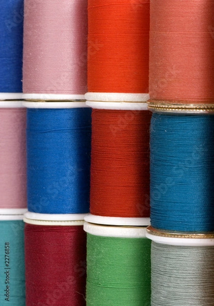 Fototapeta spools of thread 3
