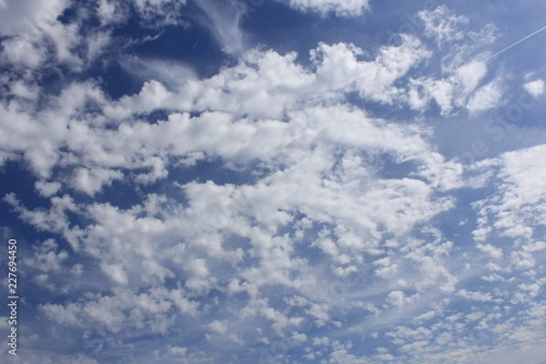 Obraz голубое небо и облака