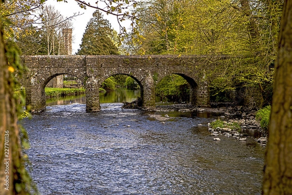 Obraz bridge in the park