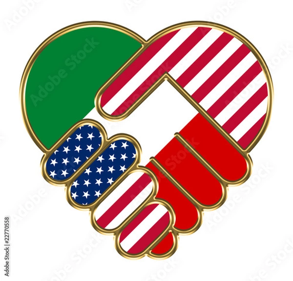 Obraz USA-Italia