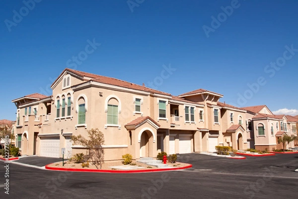 Obraz Quiet suburban neighborhood