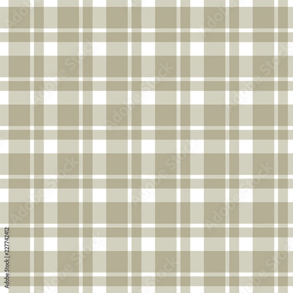 Obraz Abstract vector geometric seamless pattern. Vertical and horizontal stripes. Plaid.Can be used for wallpaper,fabric, web page background, surface textures.