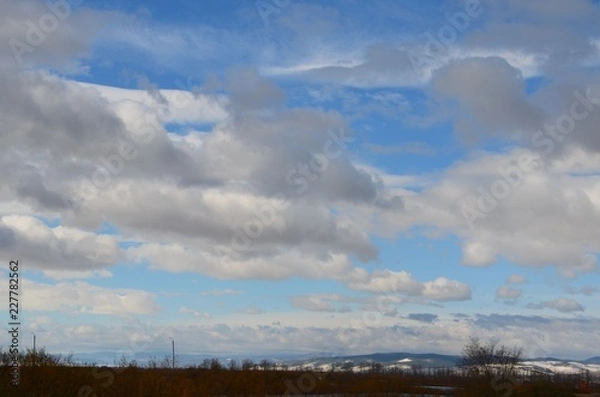 Obraz The sky with riverside