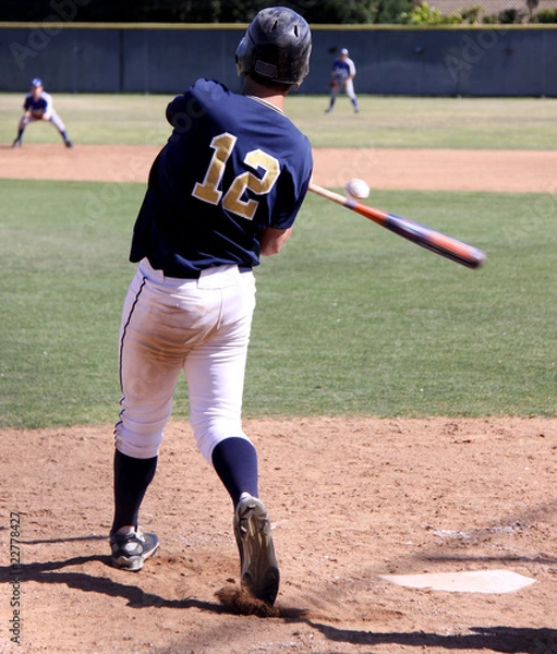 Fototapeta Baseball Action