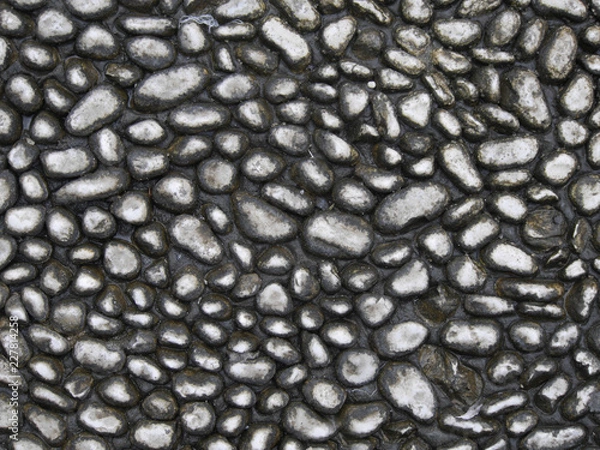 Obraz stone pebble path