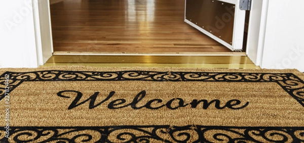 Obraz welcome mat