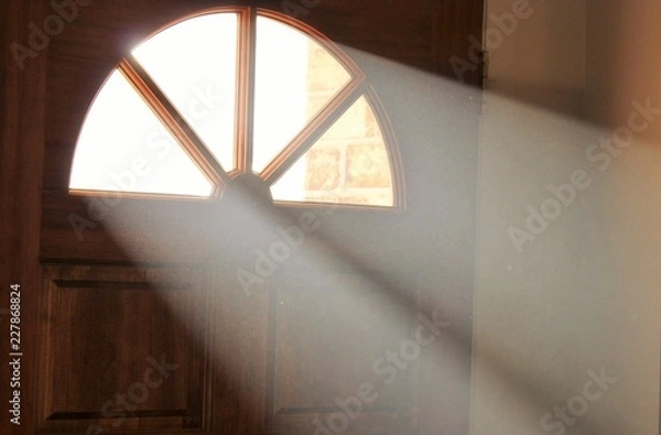 Obraz Light Shining through Windows
