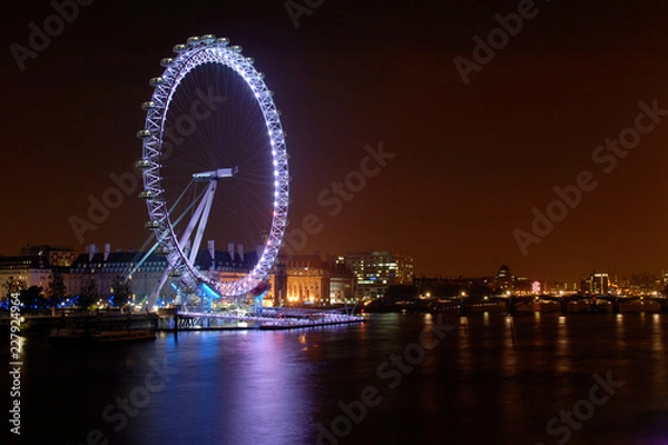 Obraz River Thames at Night