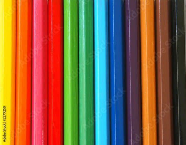 Obraz pencils background