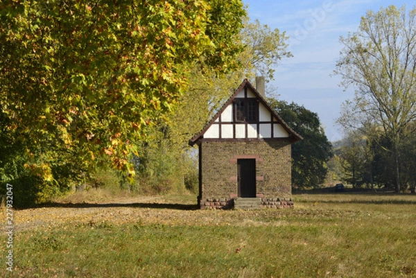 Obraz altes Häuschen