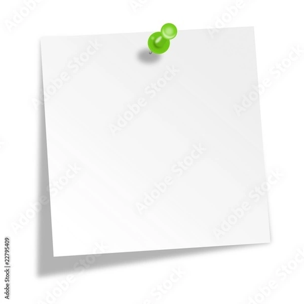 Obraz Notizzettel XVIII