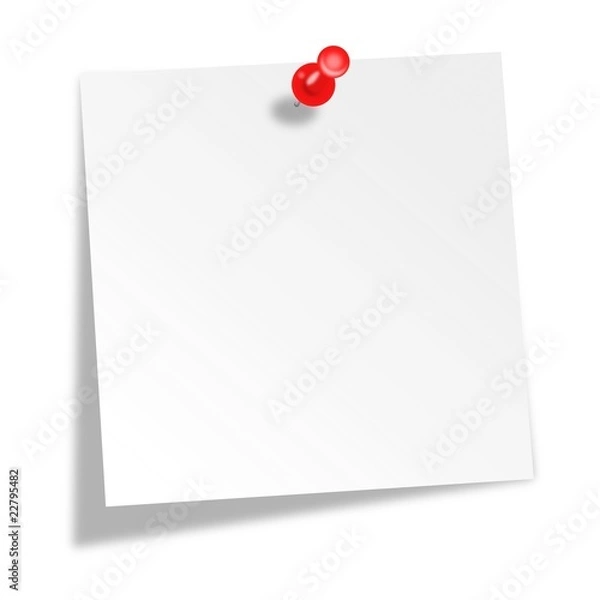 Obraz Notizzettel XVII