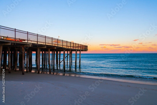 Obraz pier at sunset