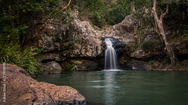 Obraz waterfall in the mountains