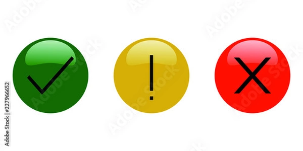 Obraz Button Bewertung