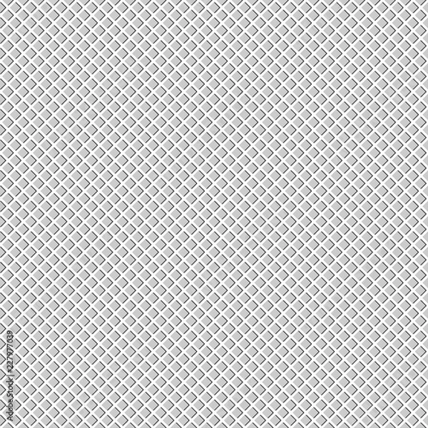 Fototapeta Vector illustration of textile mesh pattern.