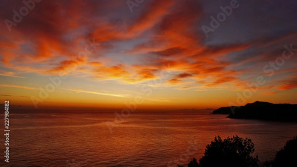 Obraz Reflejos del atardecer