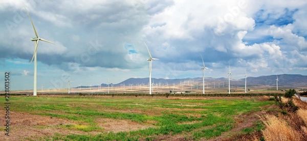 Fototapeta Parco Eolico 