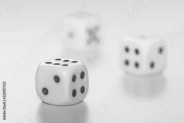 Obraz Würfel - Hintergrund