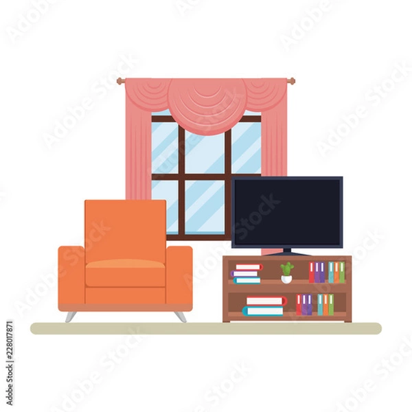Fototapeta home livingroom place scene