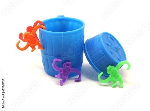 Obraz Beczka pełna małp