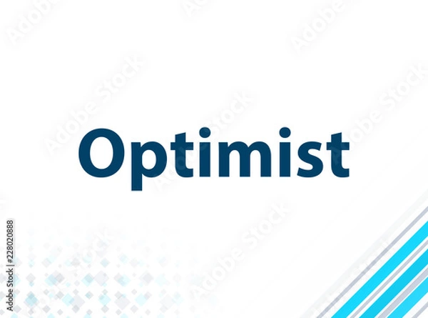 Fototapeta Optimist Modern Flat Design Blue Abstract Background