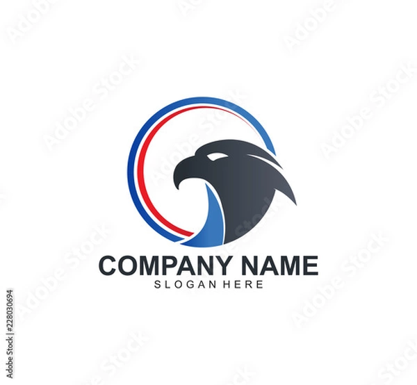 Obraz inspiracja projektowania ikon ikony Ikony Mighty Eagle Vector