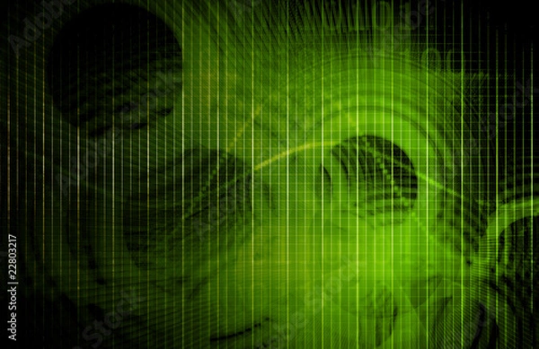 Fototapeta Futuristic Background