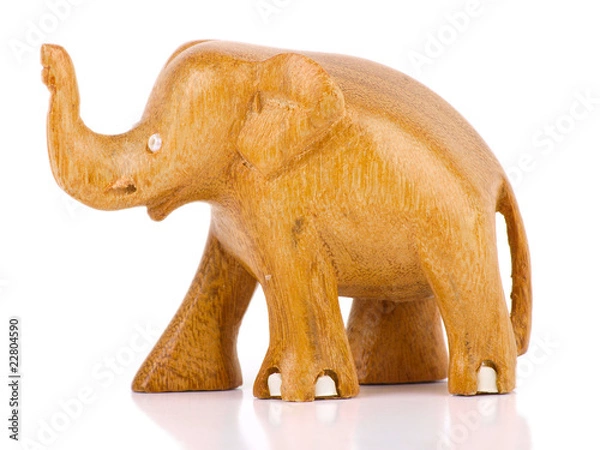 Obraz Wooden Elephant