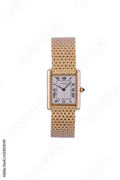 Obraz Ladies luxury watch isolated