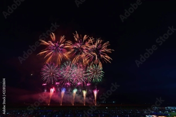 Obraz 大曲花火　秋の章　エバーグリーン　２