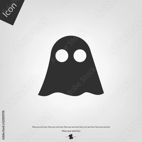 Obraz Ghost. Halloween icon
