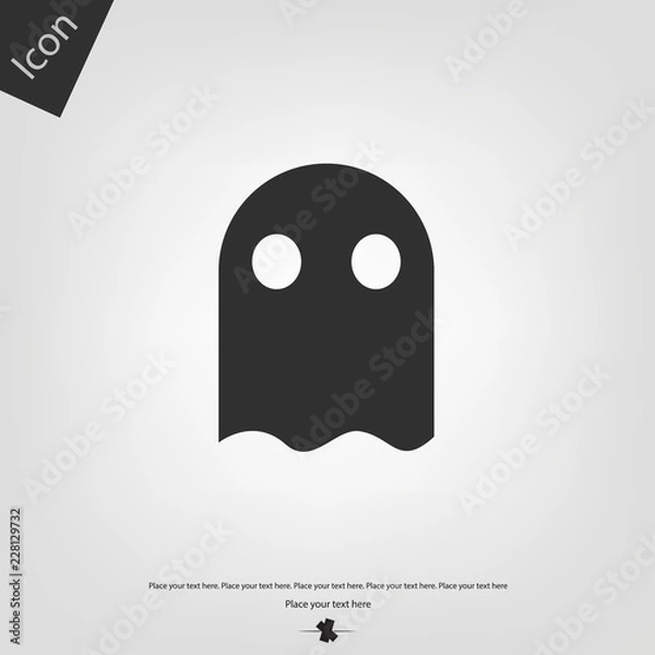 Obraz Ghost. Halloween icon