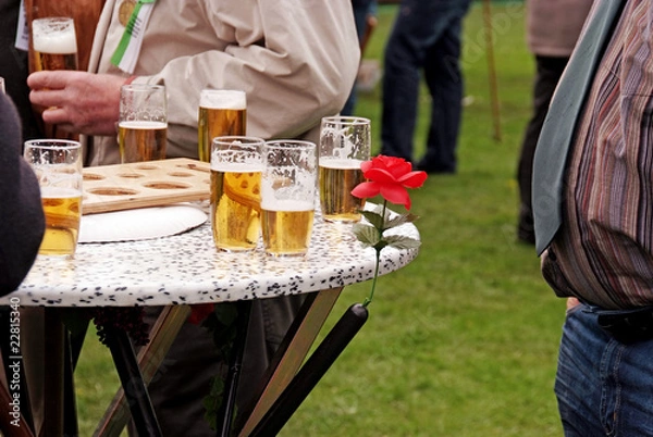 Obraz Menschen beim Schützenfest