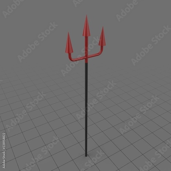 Obraz Devil pitchfork