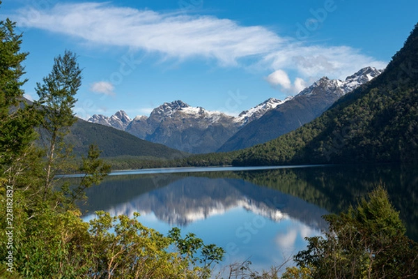 Fototapeta Reflections of Mountans