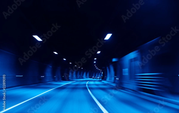 Obraz highway tunnel