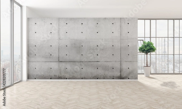 Fototapeta Empty room Paris