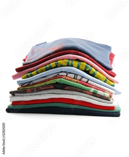 Fototapeta Colorful t-shirts