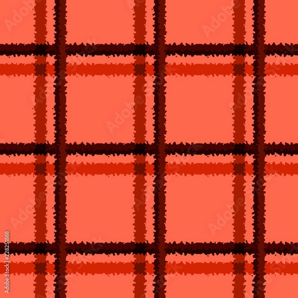 Fototapeta Seamless background pattern with multicolored straight lines.