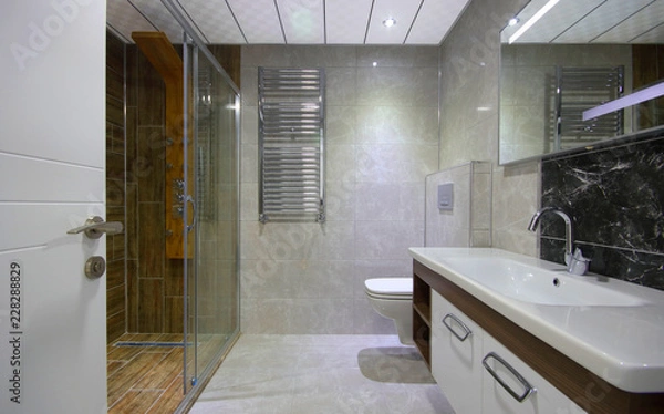 Obraz Modern Bathroom Interior
