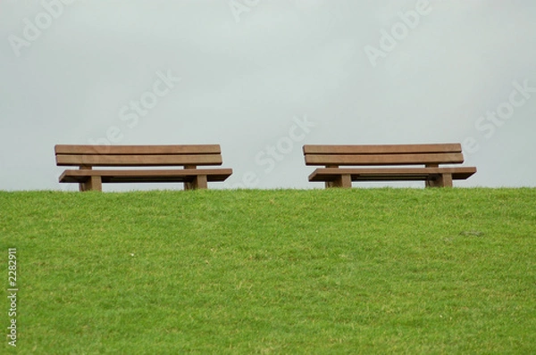 Fototapeta bänke