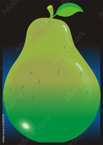 Obraz Big pear poster